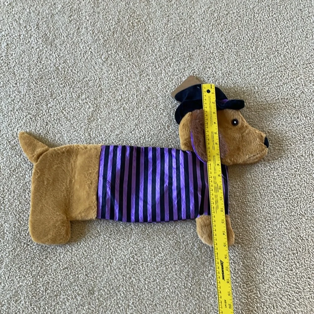 Large Adorable dachshund dog toy.